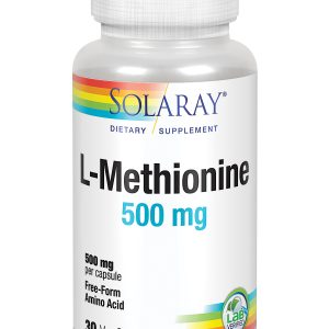 Solaray L-Methionine 500 Mg 30 Caps