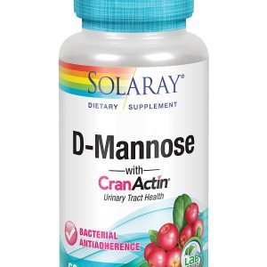 Solaray D-Manosa-Crananctin 60 Caps