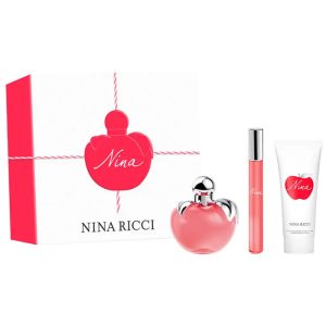 Nina Ricci Nina Eau De Toilette Spray 50ml Set 3 Piezas