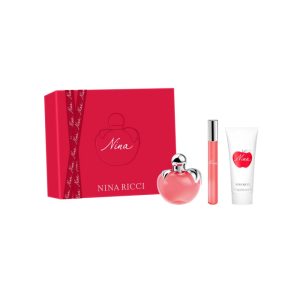 Nina Ricci Nina Eau De Toilette Spray 50ml Set 3 Piezas Christmas 2023