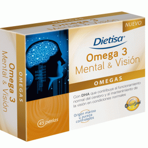 Dietisa Omega 3 Mental y Vision 45 Perlas