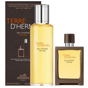 Terre d'Hermès Eau Intense Vétiver Spray 30ml Set 2 Piezas