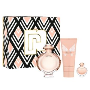 Paco Rabanne Olympea Eau De Perfume Spray 80ml Set 3 Piezas