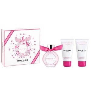 Rochas Mademoiselle Eau De Toilette Spray 50ml Set 3 Piezas