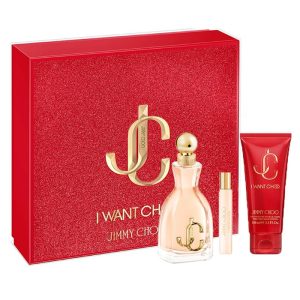 Jimmy Choo I Want Choo Eau De Perfume Spray 100ml Set 3 Piezas