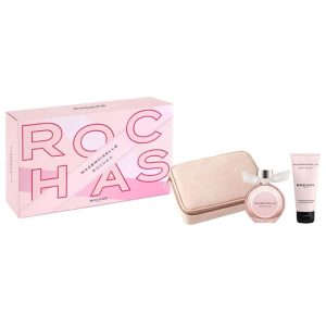 Rochas Mademoiselle Eau De Perfume Spray 90ml Set 3 Piezas