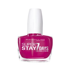Maybelline Pintauñas Larga Duración Efecto Gel Superstay 7 Días Tono 180 Rose Fuchsia Color Rosa
