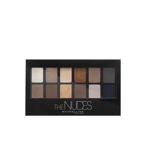Maybelline The Nudes Paleta De Sombras De Ojos 12 Sombras Colores Nude y Marrones- 9,6g