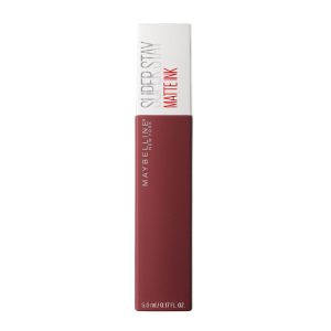 Maybelline Superstay Matte Ink Pintalabios Mate Larga Duración Tono 50 Voyager Color Vino