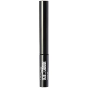 Maybelline Tattoo Liner Eyeliner Semipermanente Con Pincel Tono 710 Inked Black, Negro