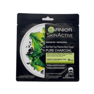 Garnier SkinActive Mascarilla De Tejido Pure Charcoal 1 Unidad