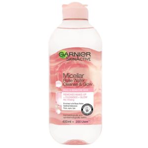 Garnier SkinActive Agua Micelar Rose Water Cleanse And Glow 400ml