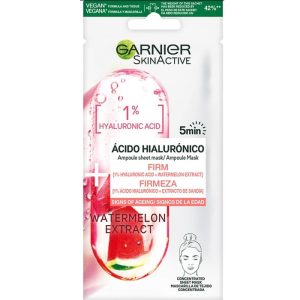 Garnier SkinActive Mascarilla Facial Firmeza Con Extracto De Sandia 1 Unidad