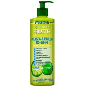 Garnier Fructis Crema Sin Aclarado Fuerza y Brillo 10 En 1 400ml