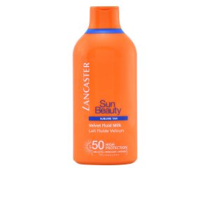 Lancaster Sun Beauty Velvet Tanning Fluid Milk Spf50 400ml Rostro Y Cuerpo