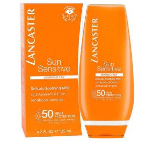 Lancaster Sun Sensitive Calmante Rostro Y Cuerpo Spf50 125ml