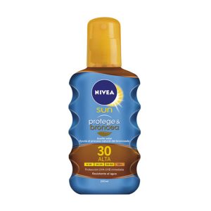 Nivea Sun Aceite Solar Protege Y Broncea Spf30 200ml