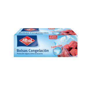 Albal Bolsa De congelación Mediana Triple Capa 40 Unidades