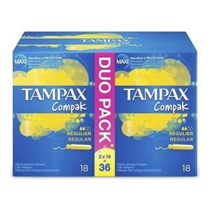 Tampax Compak Regular 2x18 Unidades