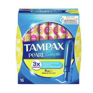 Tampax Compak Pearl Regular Tampones 16 Unidades
