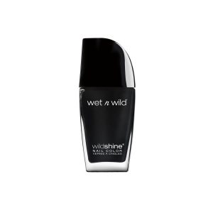 Wet N Wild Esmalte De Uñas Wild Shine E485D Black Creme