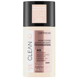 Catrice Clean Id High Cover Luminous Matt Foundation 004-Light Almo