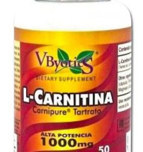 V.byotic L Carnitina Carnipure 1000 Mg 50 Caps