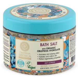 Natura Siberica Oblepikha Sal De Baño Con Espino Amarillo Organico 600g