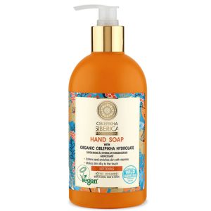 Natura Siberica Jabon De Manos Suavizante Con Hidrolato De Espino Amarillo Organico 500ml