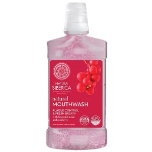 Natura Siberica Enjuague Bucal Natural Schizandra y Arandano Rojo 520ml
