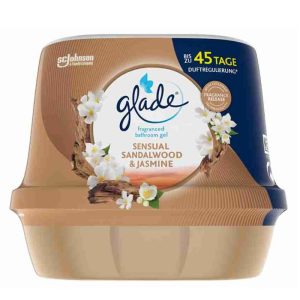 Glade Ambientador Baño Absorbeolores Sensual Sandalo y Jazmin 2 Unidades