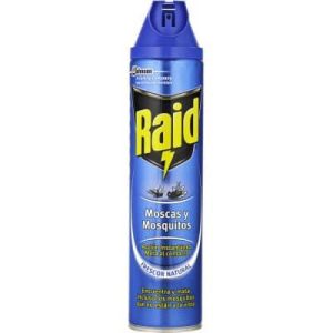 Raid Voladores Insecticida Frescor Natural Spray 600ml