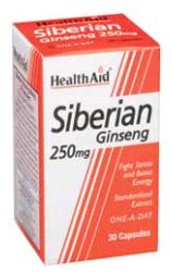 Health Aid Eleuterococo 250 Mg 3