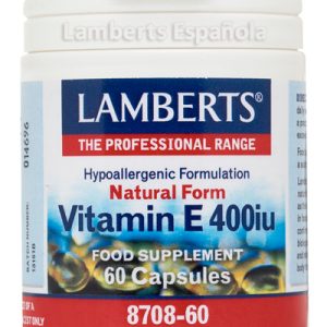 Lamberts Vitamina e 400 Ui 60 Caps