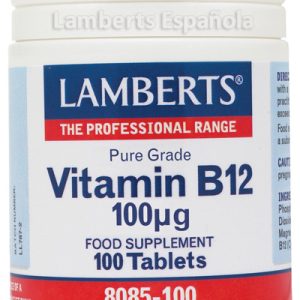 Lamberts Vitamina B12 100-Ug 100 Tabs