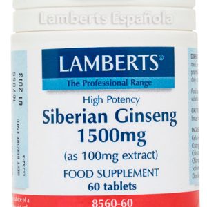 Lamberts Ginseng Siberiano 1500mg 60 Caps