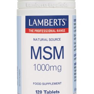 Lamberts Msm 1000 Mg 120 Tabs
