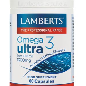 Lamberts Omega 3 Ultra Aceite De Pescado Puro 1300mg 60