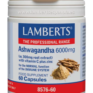 Lamberts Ashwagandha 6000 Mg 60 Cap