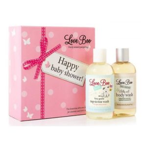 Love Boo Happy Baby Shower Set 2 Piezas