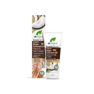Dr. Organic Crema De Manos y Uñas De Aceite De Coco 100ml