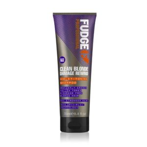 Fudge Clean Blonde Damage Rewind Violet-Toning Shampoo 250 ml