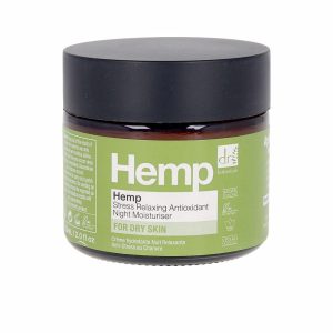 Dr Botanicals Hemp Stress Relaxing Antioxidant Night Moisturiser 60ml