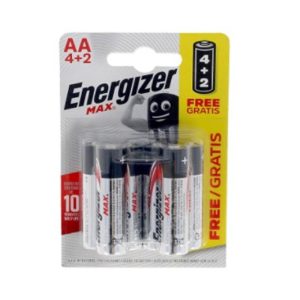 Energizer Max Power LR06 AA Pilas 6 Unidades
