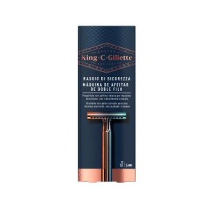 Gillette King Máquina De Afeitar De Doble Filo 5 Recambios