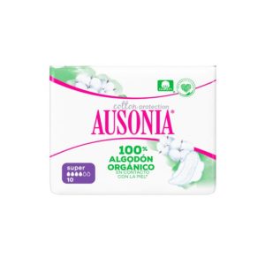 Ausonia Super Organic Alas 10 Unidades