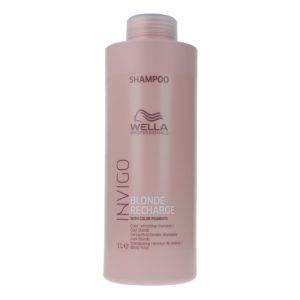 Wella Invigo Blonde Recharge Champú Potenciador Del Color 1000ml