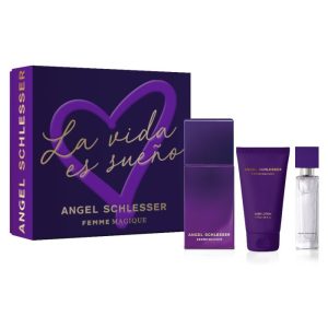 Angel Schlesser Femme Magique Eau De Toilette Spray 100ml Set 3 Piezas