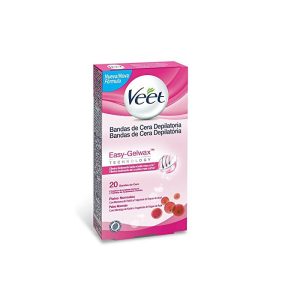 Veet Bandas De Cera Depilatorias Corporales Pieles Normales 20 Unidades