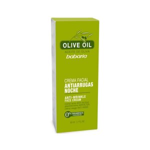 Babaria Crema Facial Antiarrugas Noche Aceite De Oliva 50ml